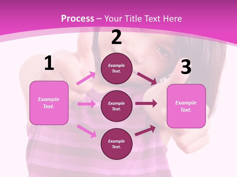 Girl Pretty Cute PowerPoint Template