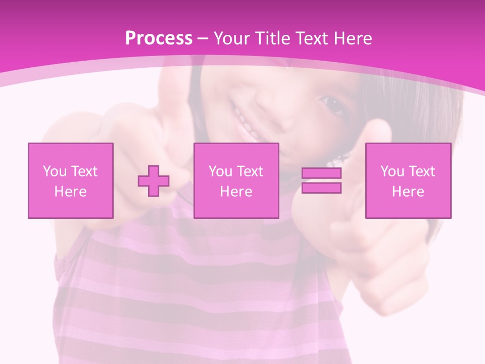Girl Pretty Cute PowerPoint Template