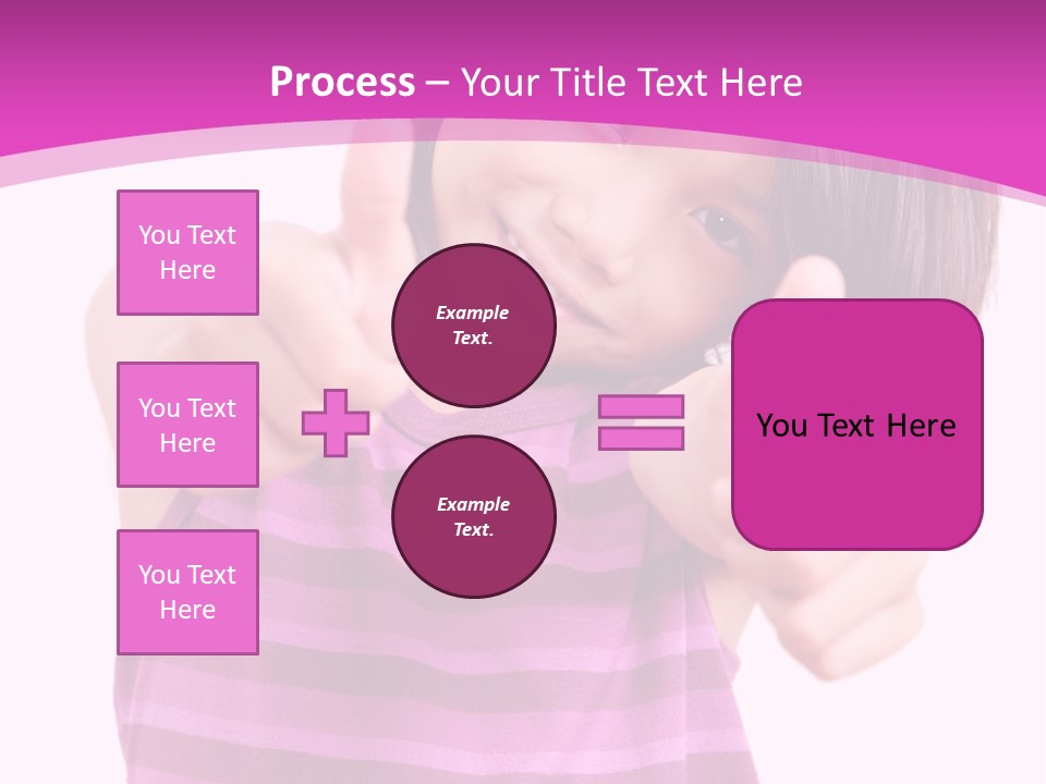 Girl Pretty Cute PowerPoint Template