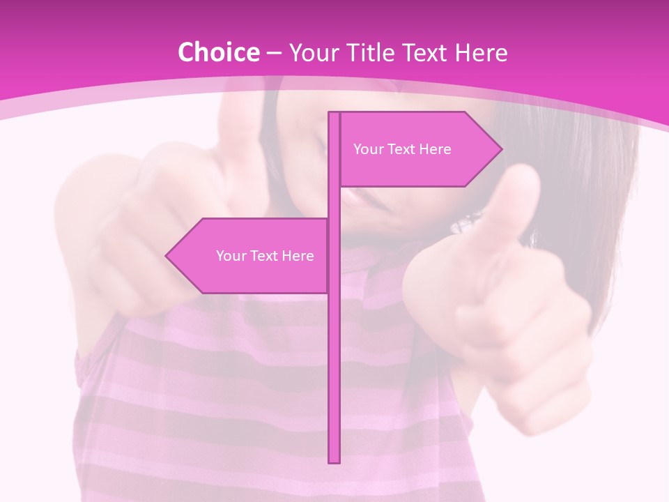 Girl Pretty Cute PowerPoint Template
