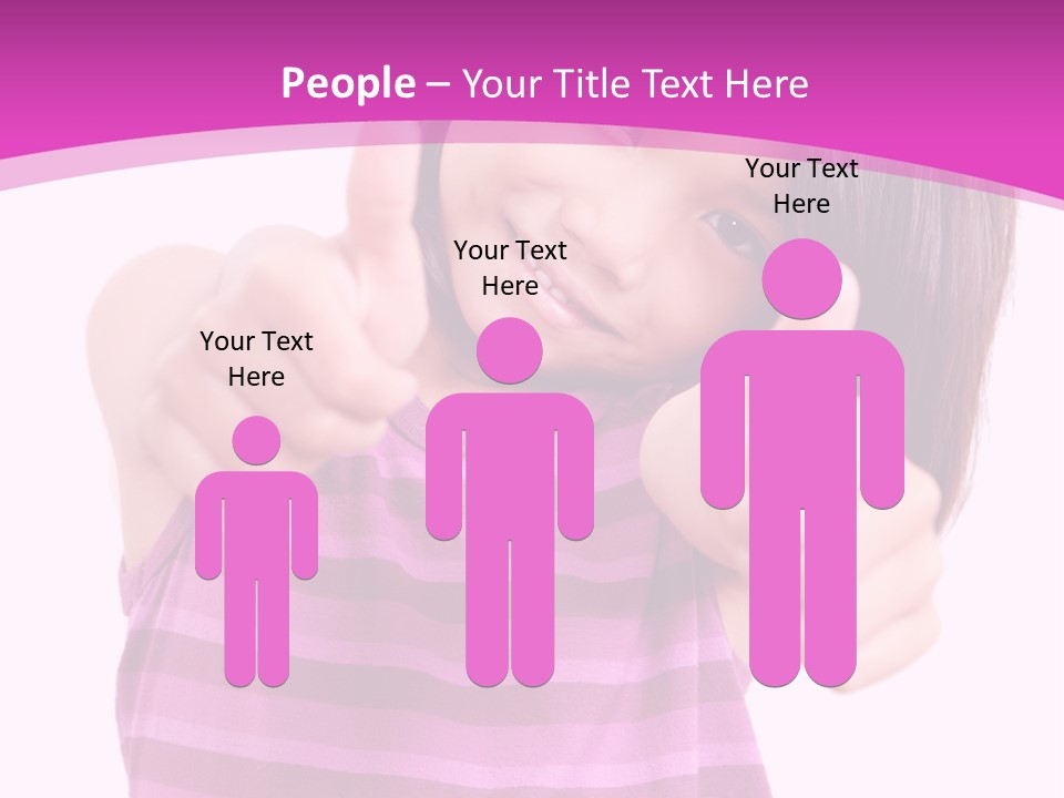 Girl Pretty Cute PowerPoint Template