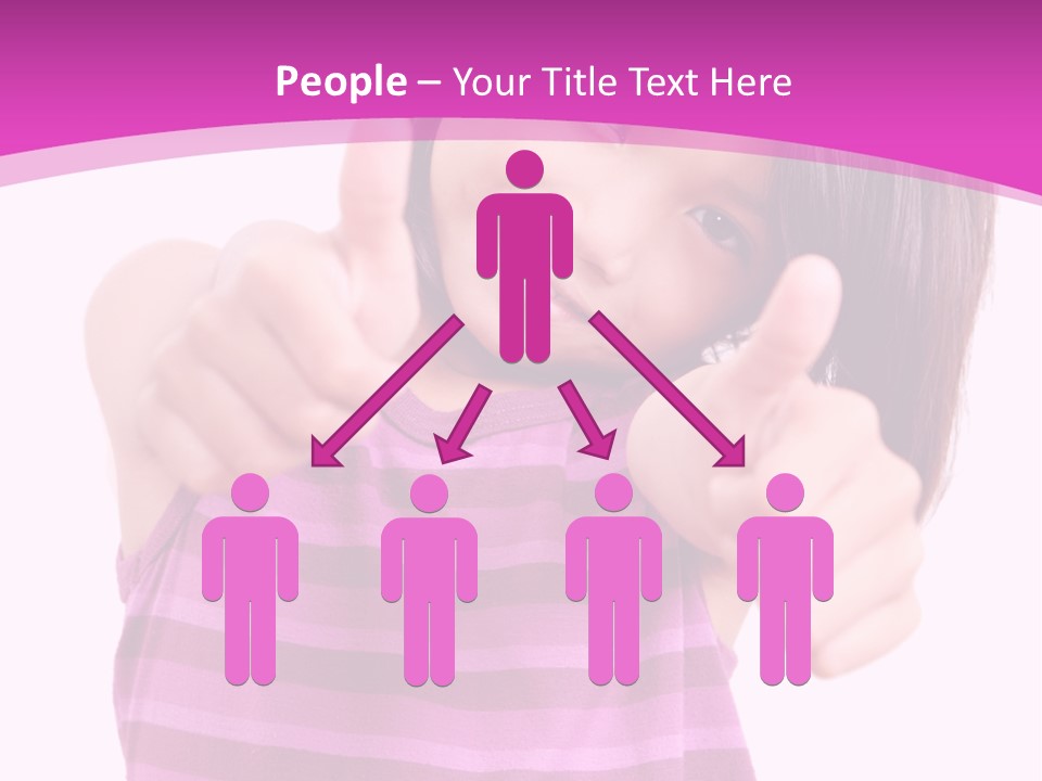 Girl Pretty Cute PowerPoint Template