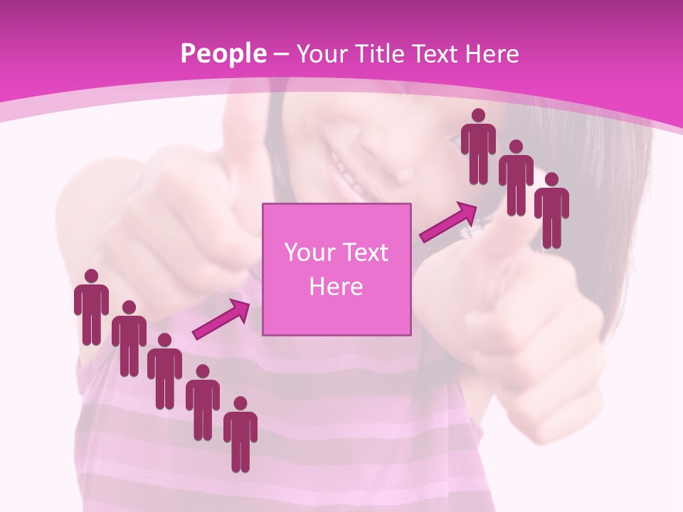 Girl Pretty Cute PowerPoint Template
