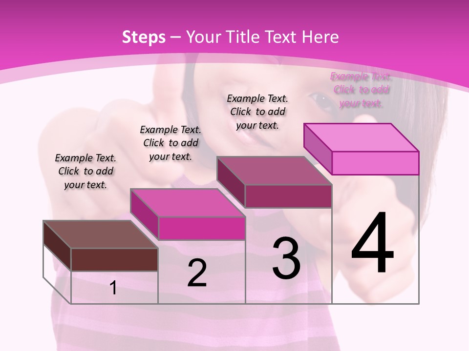 Girl Pretty Cute PowerPoint Template