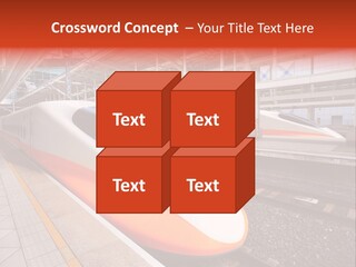 Commuter Light Railroad PowerPoint Template