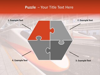 Commuter Light Railroad PowerPoint Template