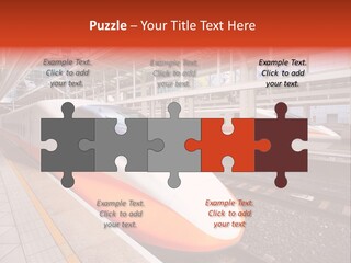 Commuter Light Railroad PowerPoint Template