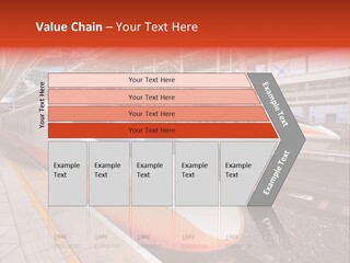 Commuter Light Railroad PowerPoint Template