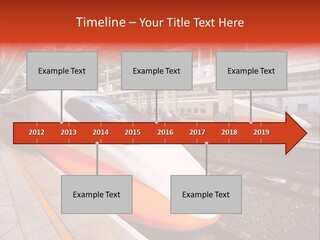 Commuter Light Railroad PowerPoint Template