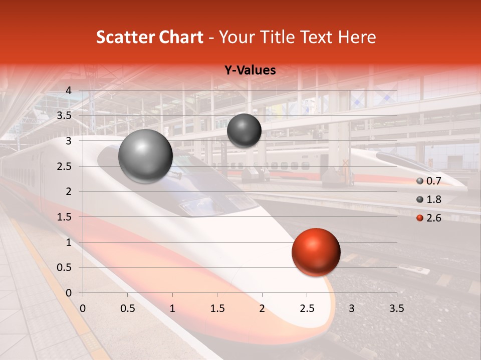 Commuter Light Railroad PowerPoint Template