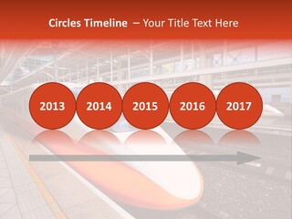 Commuter Light Railroad PowerPoint Template