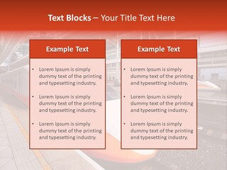 Commuter Light Railroad PowerPoint Template