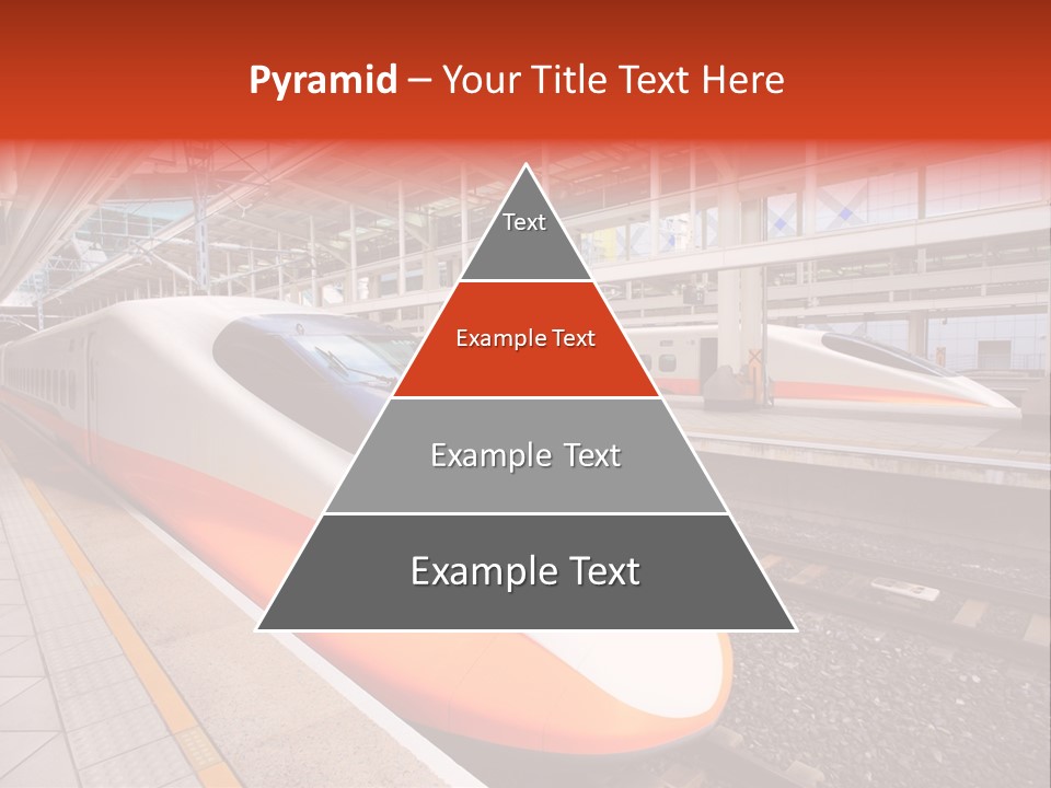 Commuter Light Railroad PowerPoint Template