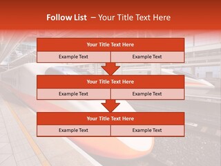 Commuter Light Railroad PowerPoint Template