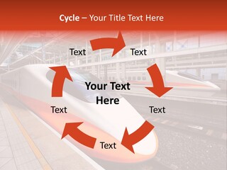 Commuter Light Railroad PowerPoint Template