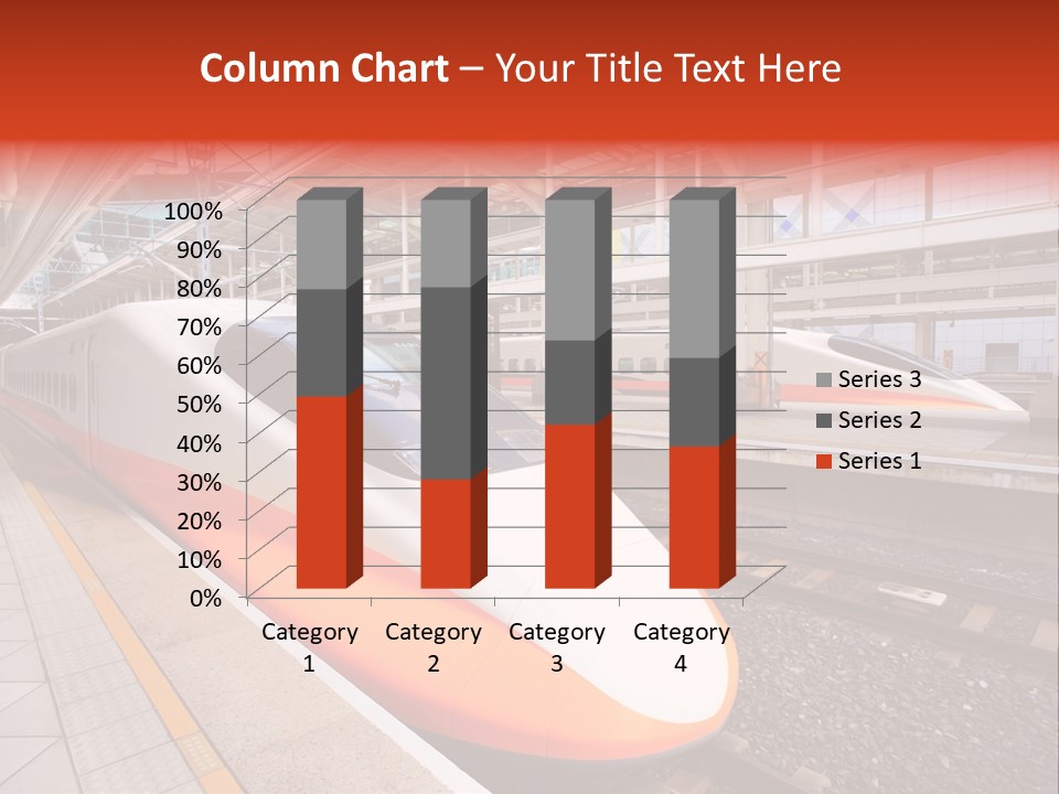 Commuter Light Railroad PowerPoint Template