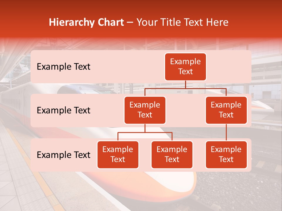 Commuter Light Railroad PowerPoint Template