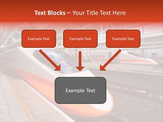 Commuter Light Railroad PowerPoint Template