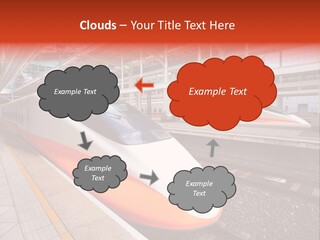 Commuter Light Railroad PowerPoint Template