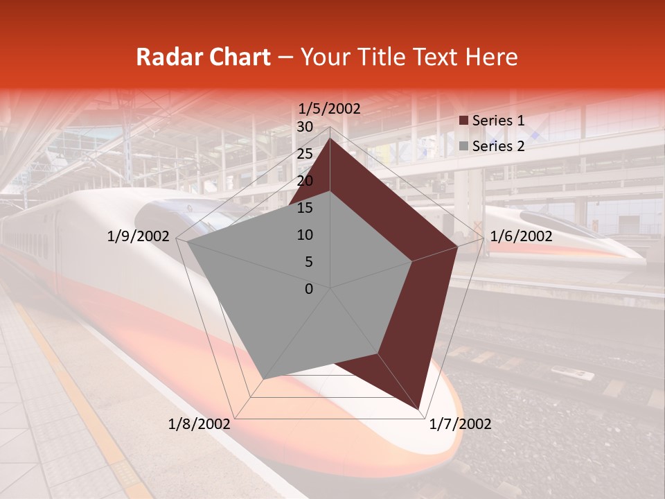 Commuter Light Railroad PowerPoint Template