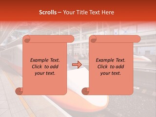 Commuter Light Railroad PowerPoint Template