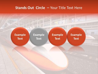 Commuter Light Railroad PowerPoint Template
