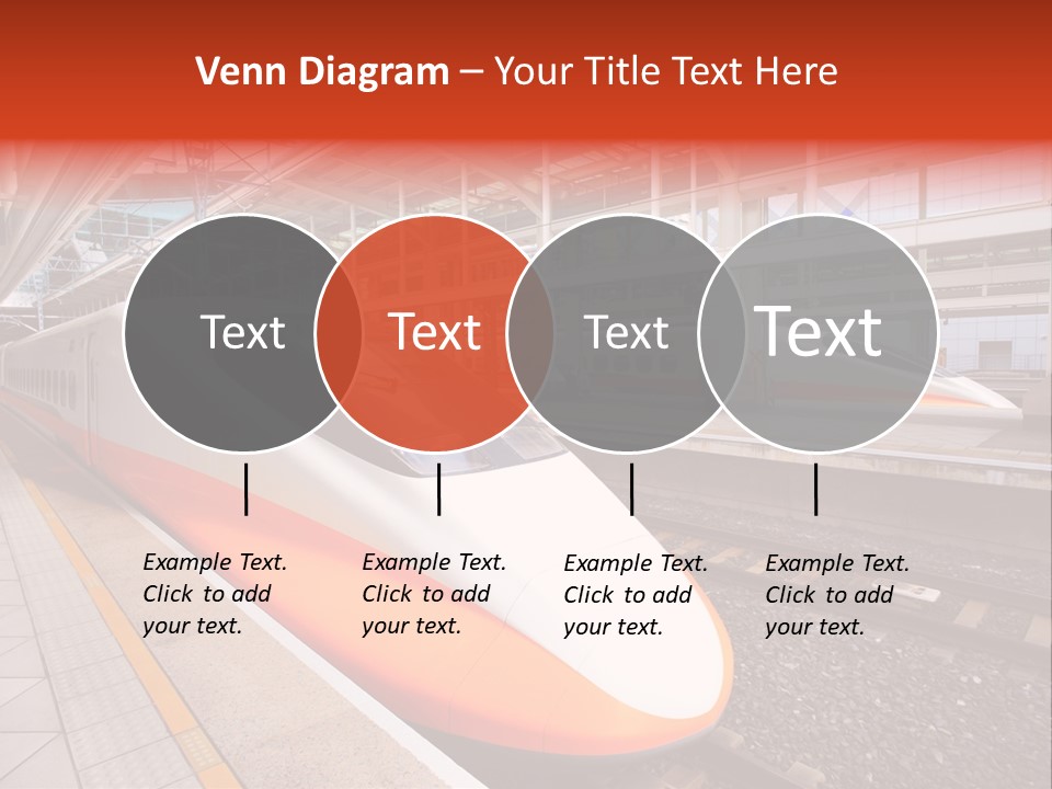 Commuter Light Railroad PowerPoint Template