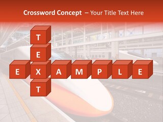 Commuter Light Railroad PowerPoint Template