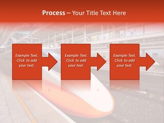 Commuter Light Railroad PowerPoint Template