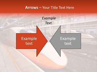 Commuter Light Railroad PowerPoint Template