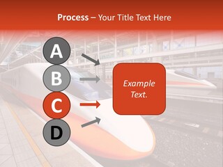 Commuter Light Railroad PowerPoint Template