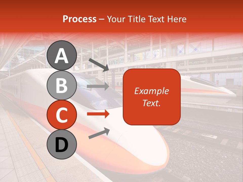 Commuter Light Railroad PowerPoint Template
