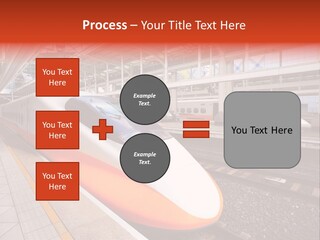Commuter Light Railroad PowerPoint Template