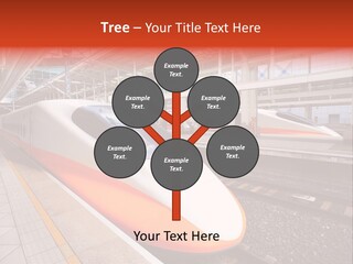 Commuter Light Railroad PowerPoint Template