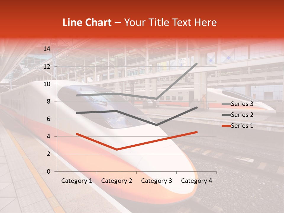 Commuter Light Railroad PowerPoint Template