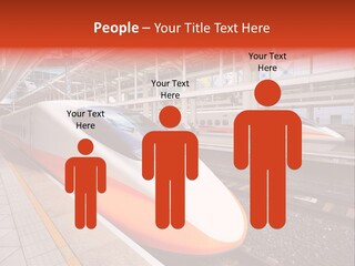 Commuter Light Railroad PowerPoint Template