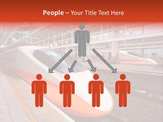 Commuter Light Railroad PowerPoint Template