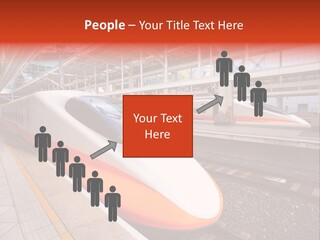 Commuter Light Railroad PowerPoint Template
