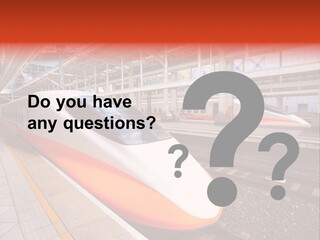 Commuter Light Railroad PowerPoint Template