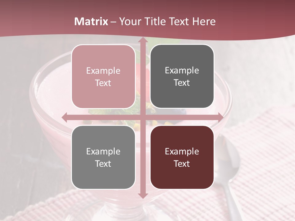 Healthy Sweet Meal PowerPoint Template