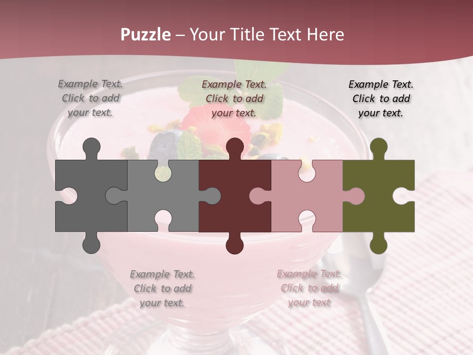 Healthy Sweet Meal PowerPoint Template