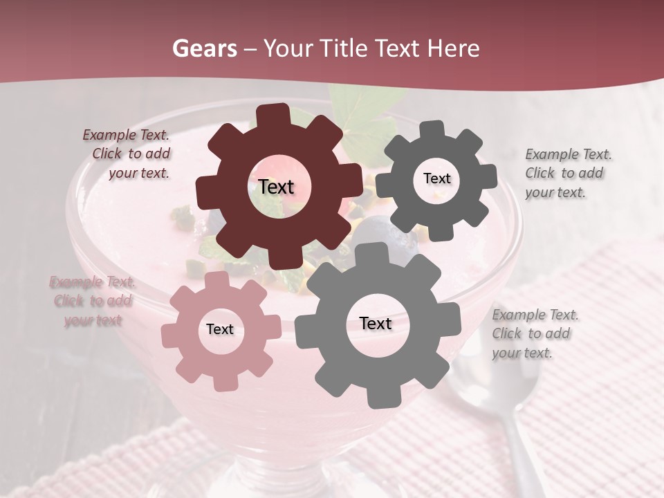 Healthy Sweet Meal PowerPoint Template