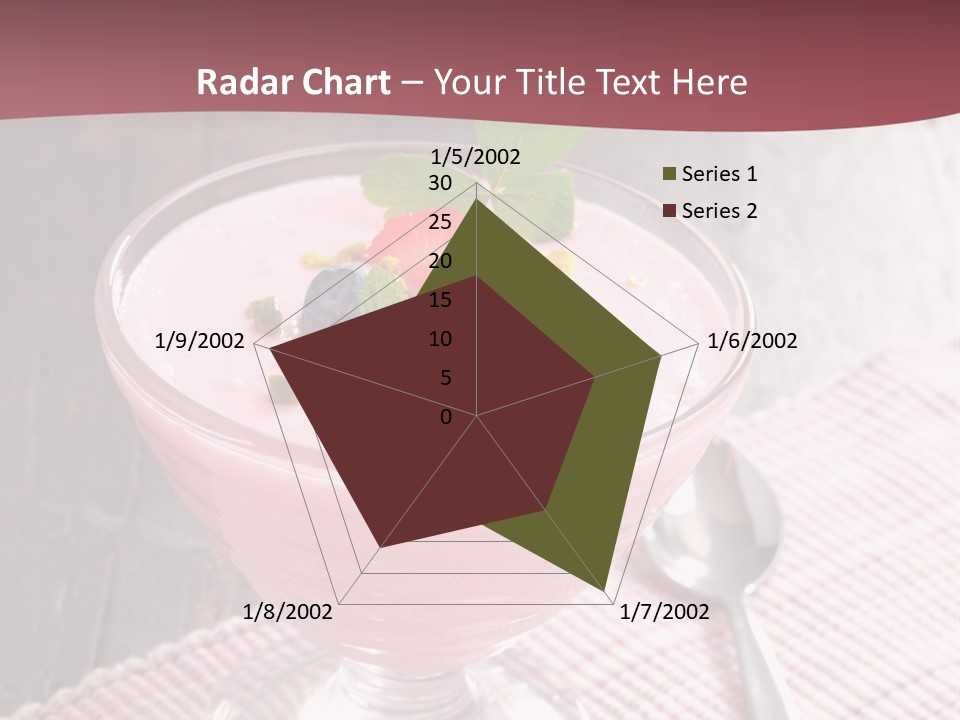 Healthy Sweet Meal PowerPoint Template