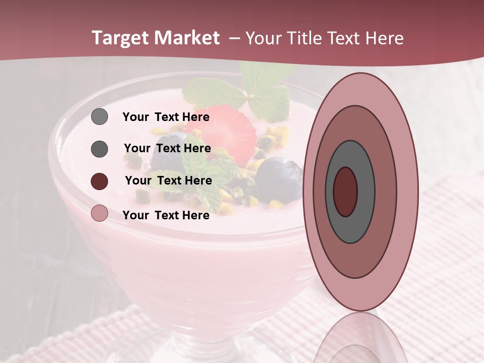 Healthy Sweet Meal PowerPoint Template
