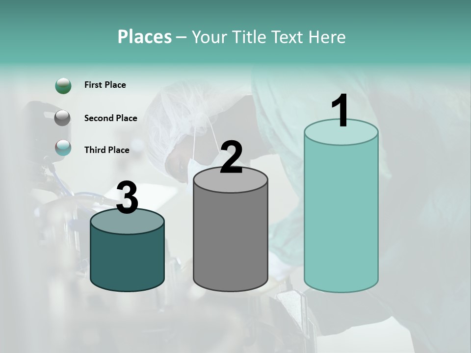 Man Medicine Scrutiny PowerPoint Template