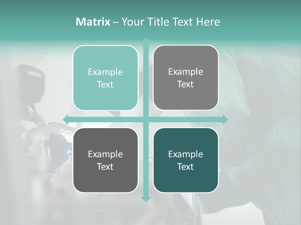 Man Medicine Scrutiny PowerPoint Template