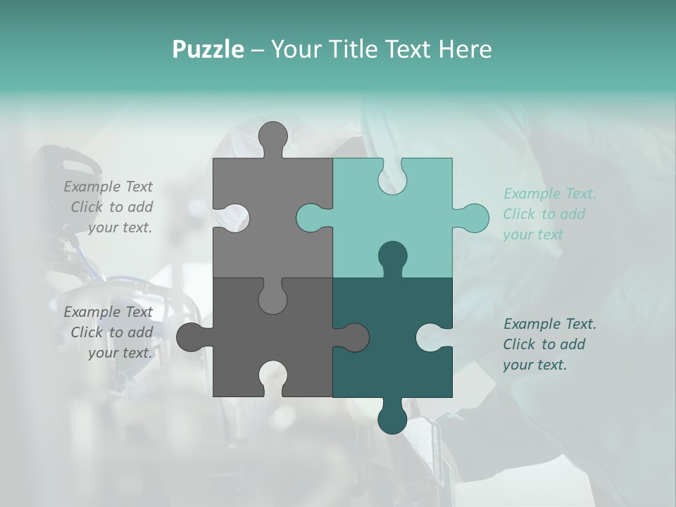 Man Medicine Scrutiny PowerPoint Template