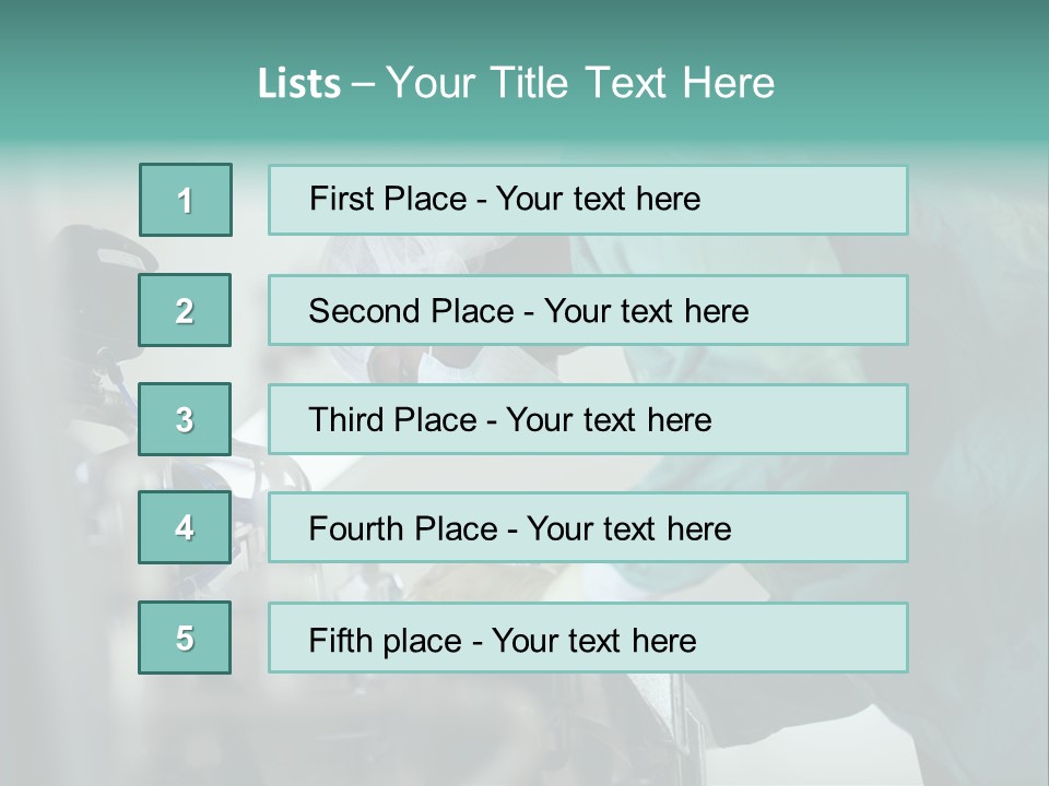 Man Medicine Scrutiny PowerPoint Template