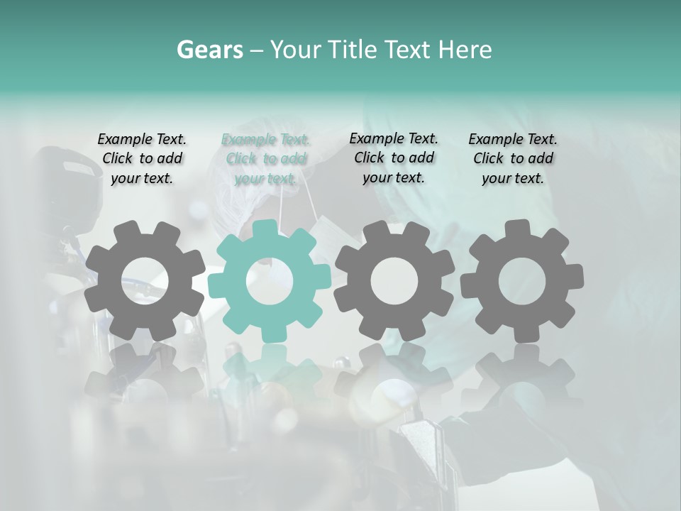 Man Medicine Scrutiny PowerPoint Template