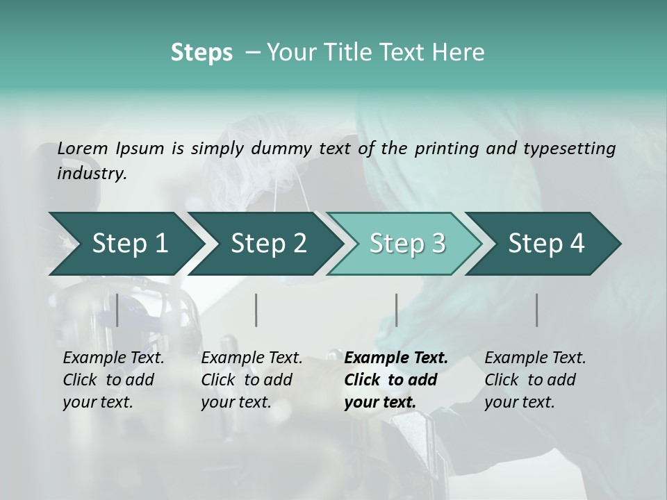 Man Medicine Scrutiny PowerPoint Template